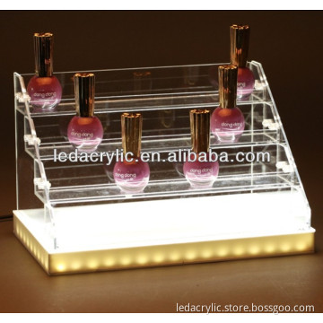 LED Lighted Acrylic E-liquid Display Stand
